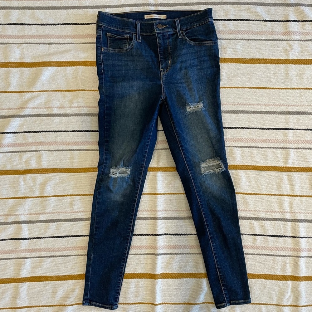 Levi’s High Rise Super Skinny Jeans